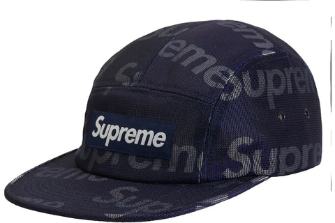 Supreme Lenticular Logo Camp Cap Navy