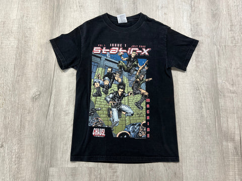 2002 Static-X Chaos Comics Tee Sz S