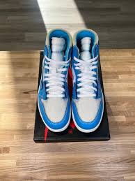 Jordan 1 Retro High Off-White University Blue