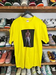 Supreme Yellow Tupac Tee Sz XL