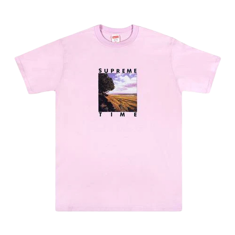 Supreme Light Purple Time Tee Sz XL