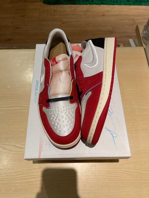 Jordan 1 Retro Low OG Trophy Room Rookie Card Home (Numbered) (with Numbered Trading Card)