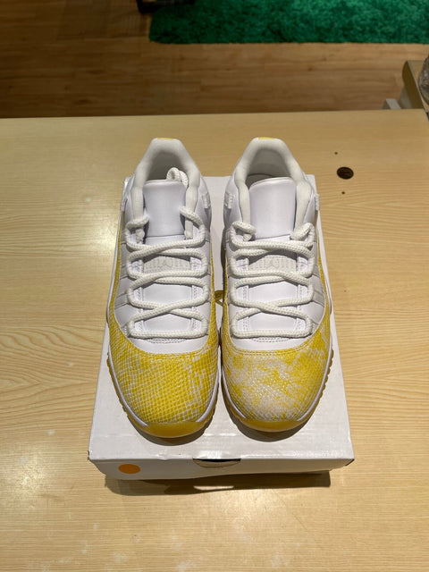 Jordan 11 Retro Low Yellow Snakeskin (PS)