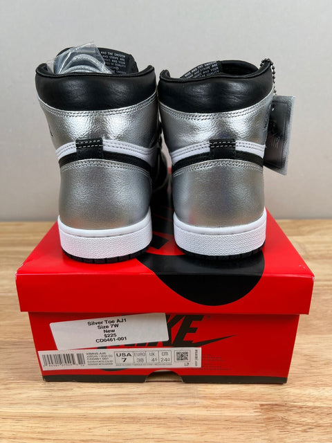 Jordan 1 Retro High Silver Toe (W)