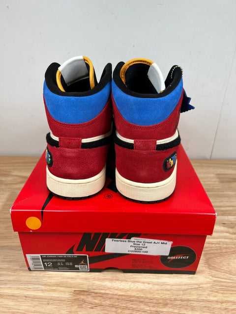 Jordan 1 Mid SE Fearless Blue the Great