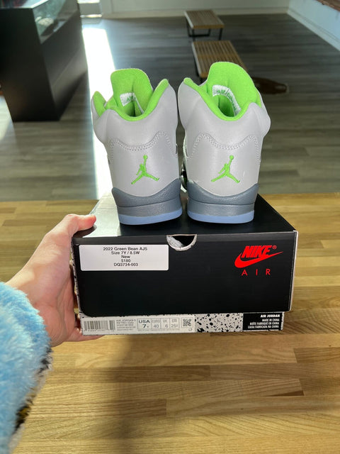 Jordan 5 Retro Green Bean (2022)