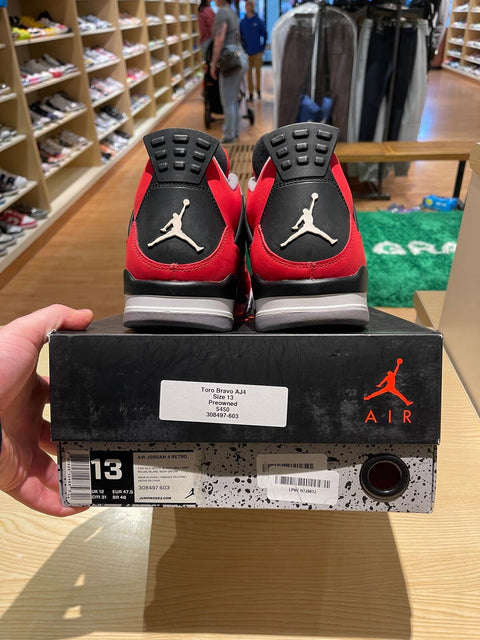 Jordan 4 Retro Toro Bravo