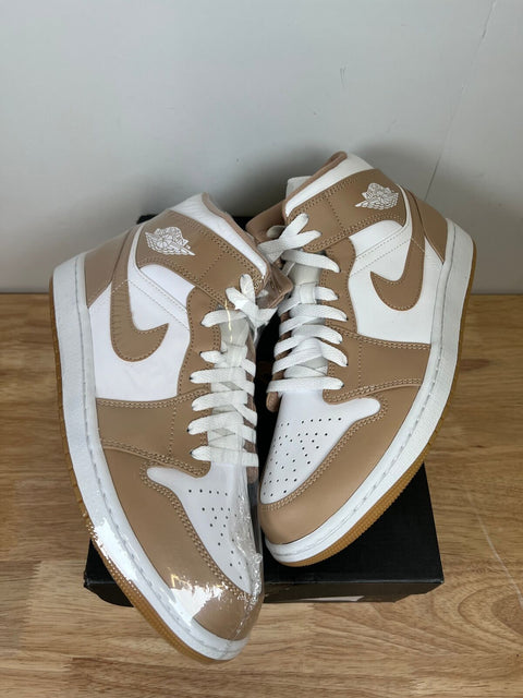 Jordan 1 Mid Tan Gum