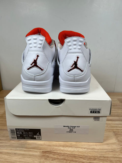 Jordan 4 Retro Metallic Orange