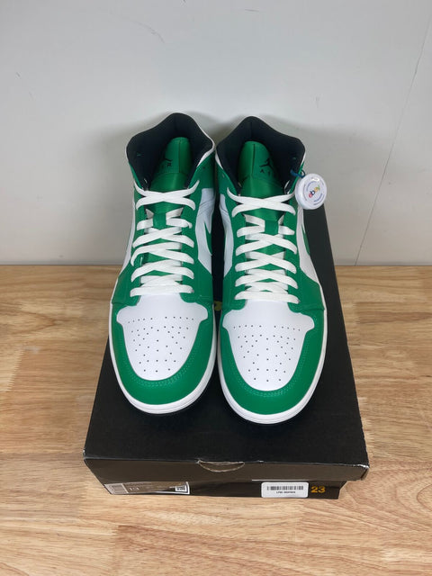 Jordan 1 Mid Lucky Green