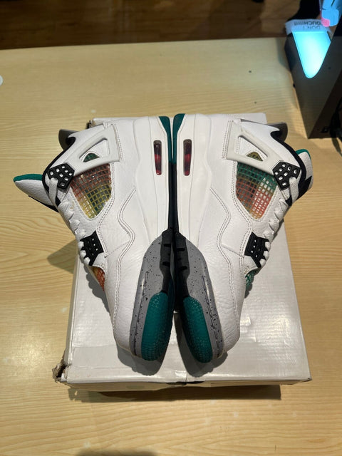 Jordan 4 Retro Lucid Green Rasta (W)