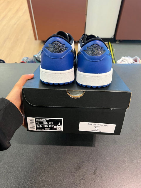 Jordan 1 Retro Low Golf Royal Toe