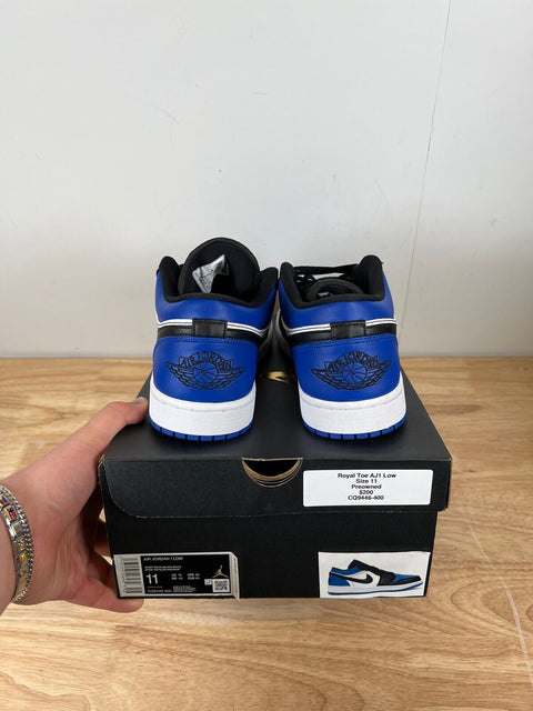 Jordan 1 Low Royal Toe