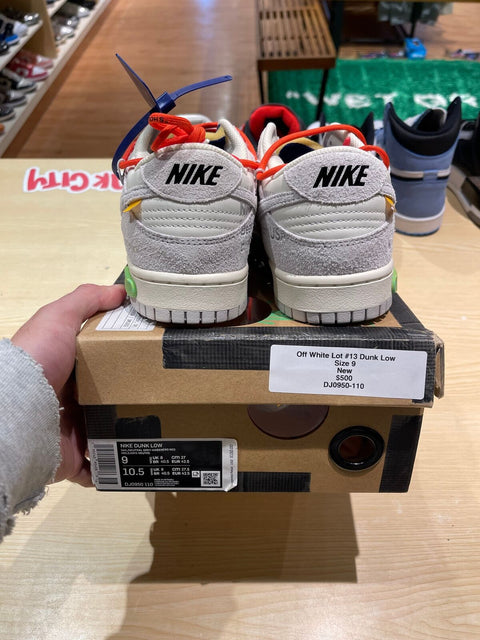 Nike Dunk Low Off-White Lot 13