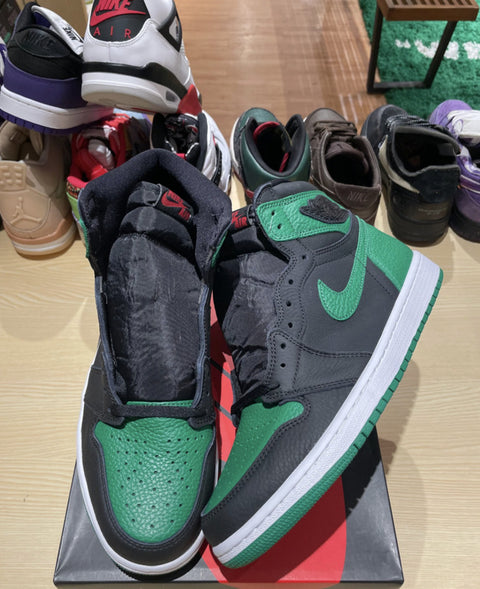 Jordan 1 Retro High Pine Green Black (GS)