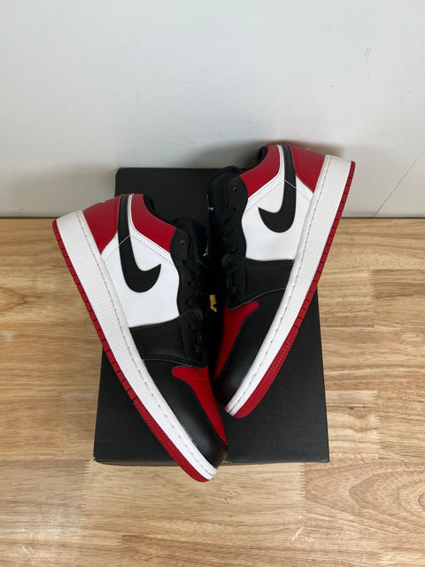 Jordan 1 Low Bred Toe 2.0