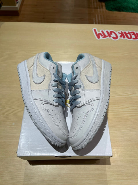 Jordan 1 Low Se Canvas Iris Whisper Sail (Women's)