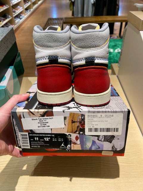 Jordan 1 Retro High Union Los Angeles Black Toe