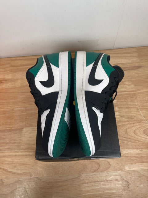 Jordan 1 Low White Black Mystic Green