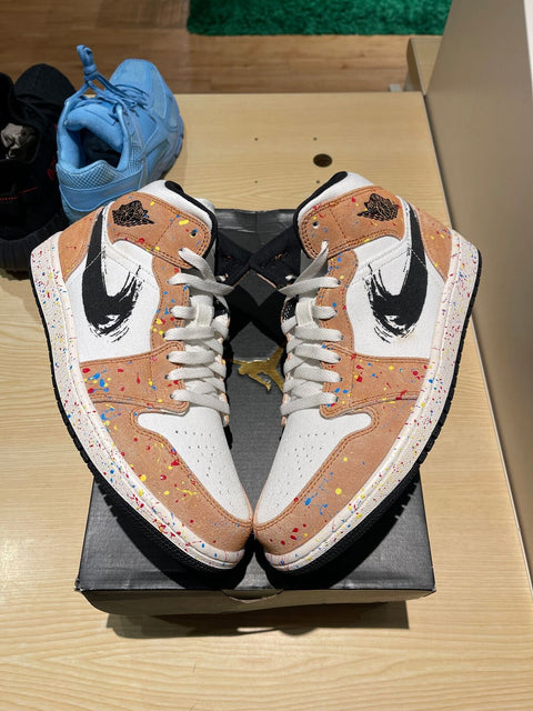 Jordan 1 Mid SE Brushstroke