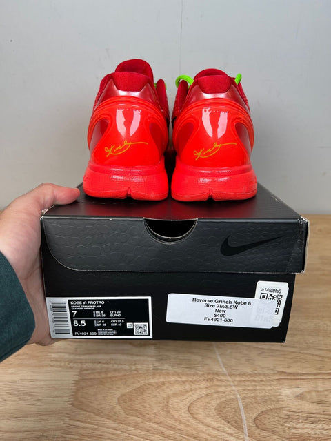 Nike Kobe 6 Protro Reverse Grinch