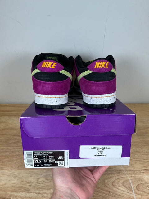 Nike SB Dunk Low Pro ACG Terra Red Plum