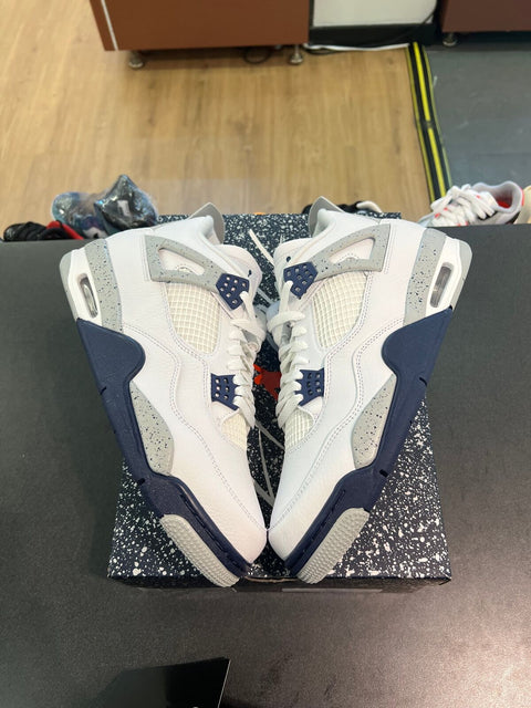 Jordan 4 Retro White Midnight Navy