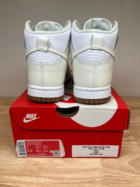 Nike Dunk High Sail Gum (Women's)