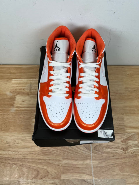 Jordan 1 Mid Metallic Orange