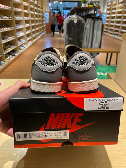 Jordan 1 Low OG EX Black Smoke Grey