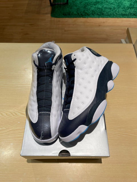 Jordan 13 Retro Obsidian Powder Blue White