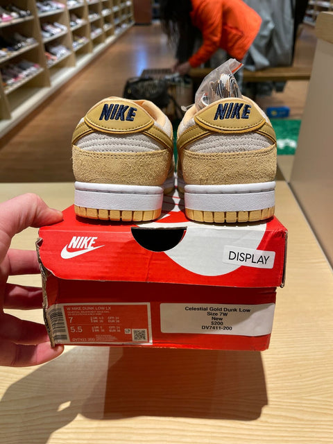 Nike Dunk Low Celestial Gold Suede (Women's)