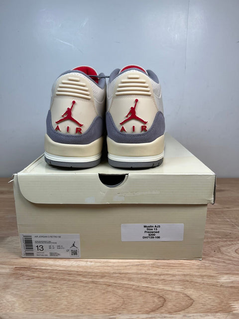 Jordan 3 Retro Muslin