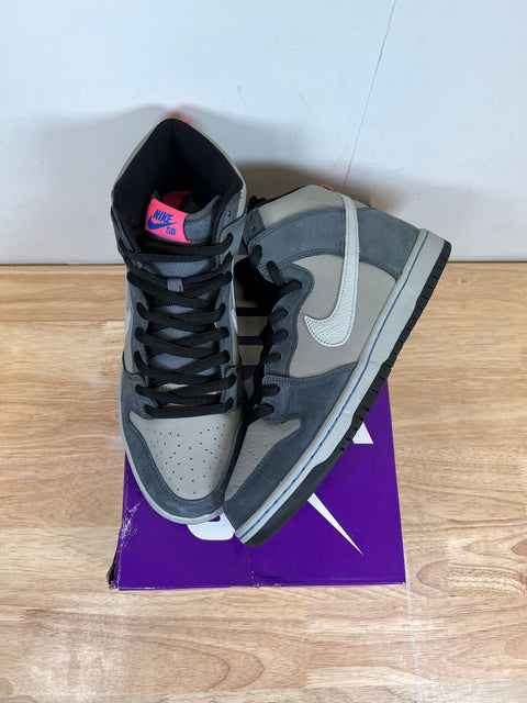 Nike SB Dunk High Pro Medium Grey Pink