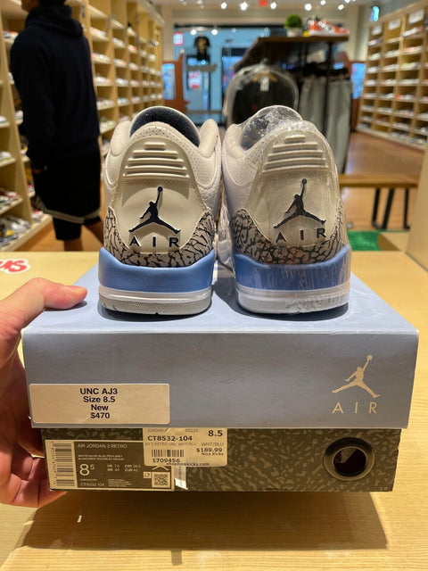 Jordan 3 Retro UNC PE