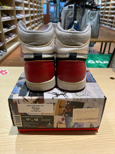 Jordan 1 Retro High Union Los Angeles Black Toe