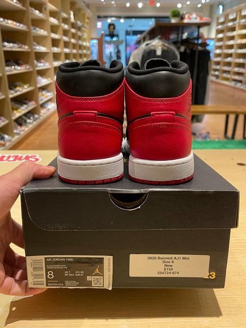 Jordan 1 Mid Banned (2020)