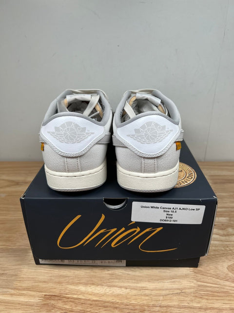 Jordan 1 Retro AJKO Low SP Union White Canvas