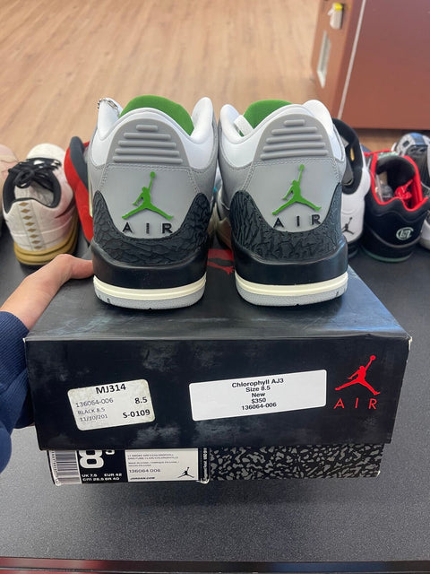 Jordan 3 Retro Chlorophyll