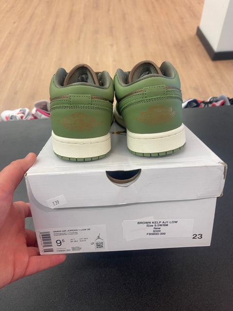 Jordan 1 Low SE Brown Kelp Sky J Light Olive (Women's)