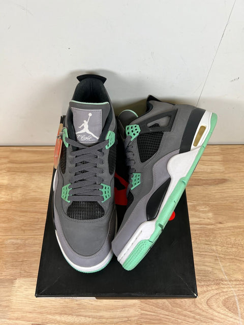 Jordan 4 Retro Green Glow