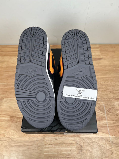 Jordan 1 Low SE Light Graphite Vivid Orange