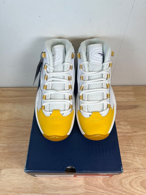 Reebok Question Mid Yellow Toe