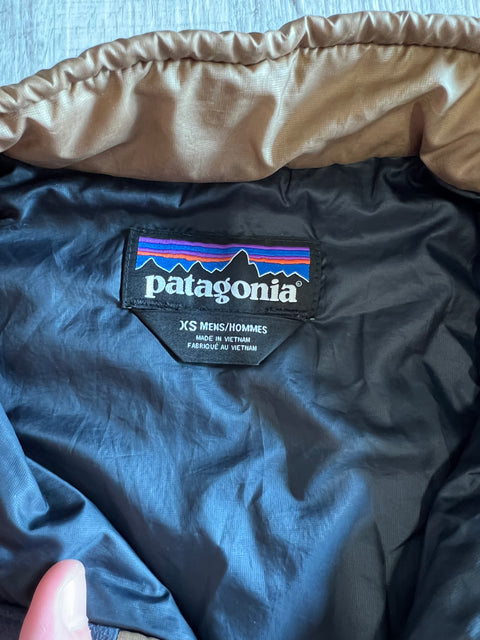 Gold Patagonia Nano Puff Zip Jacket Sz XS