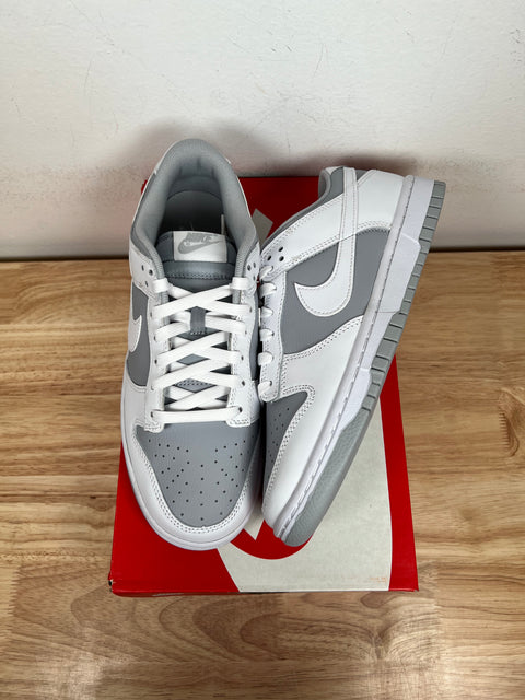 DS White Grey Nike Dunk Low (Multiple Sizes)